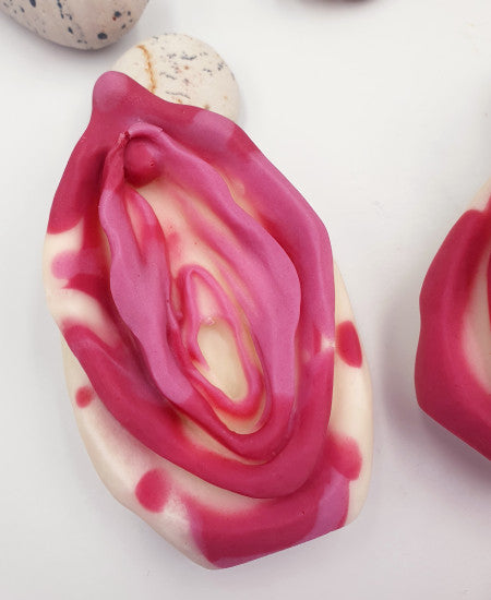 Seife in Vulva Form rosa-pink